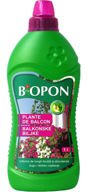 Ingrasamant Lichid Plante de Balcon Biopon 1 l-1