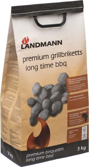 Brichete Landmann Premium, Lemn de Esenta Tare, 3 kg-1