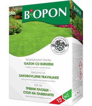 Ingrasamant Gazon cu Buruieni Control Biopon 1 kg-1