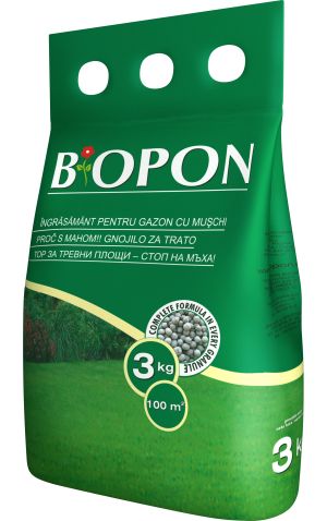 Ingrasamant Gazon cu Muschi Control Biopon 3 kg-1