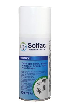Insecticid aerosol Envu (fost Bayer) Solfac Automatic Forte, 150 ml-1