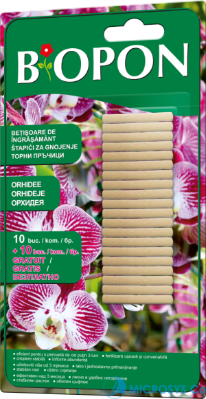 Pachet Ingrijire Orhidee Biopon (Gel 250, Spray 250, Sticks, Elixir DUO x4)-5