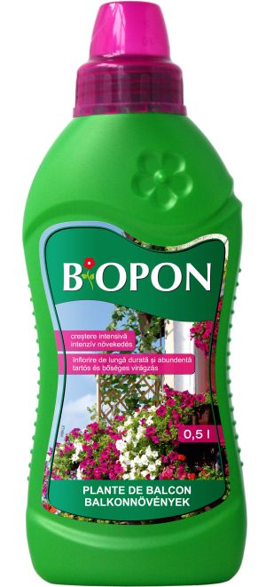Ingrasamant Lichid Plante de Balcon Biopon 0.5 l-1