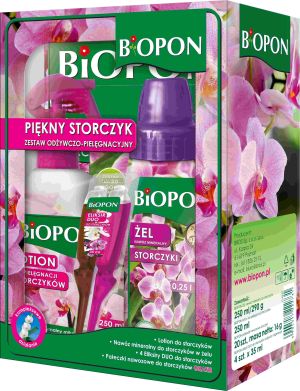 Pachet Ingrijire Orhidee Biopon (Gel 250, Spray 250, Sticks, Elixir DUO x4)-1