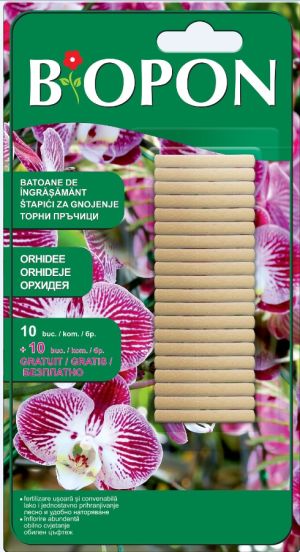 Ingrasamant Orhidee Sticks Biopon 20 buc-1
