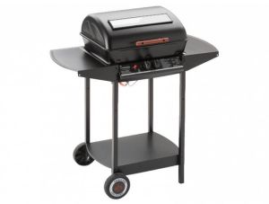Gratar Gaz Grill Chef Landmann Lava Rock, Arzator Dublu, 5.5 kw-1