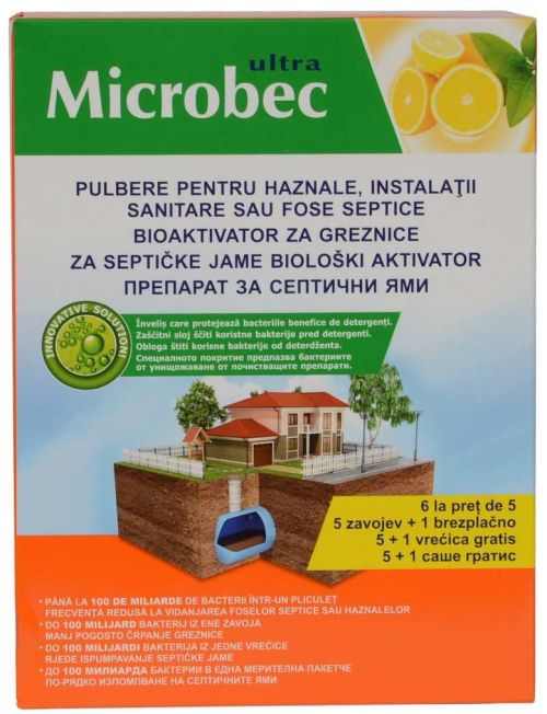 5-Bros-Microbec-PROMO-5*1-GRATIS-Tratament-Pentru-Fose-Septice-6x25-g