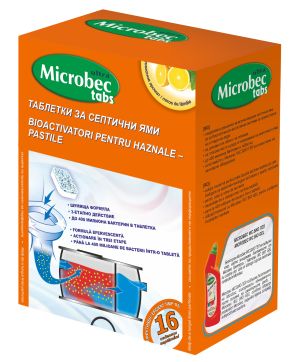 Bros Microbec Tratament Fose Septice Tablete 16x20 g-1