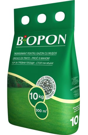 Ingrasamant Gazon cu Muschi Control Biopon 10 kg-1